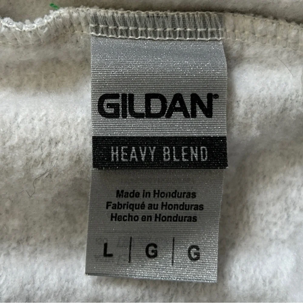 Gildan Happy Mind Happy Body Gray Jogger Sweatpants Size Large